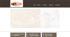 Desktop Screenshot of lamsonoil.com